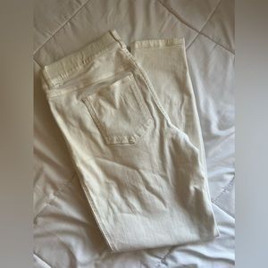 SPANX White Ankle Skinny Jeans